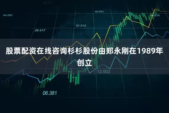 股票配资在线咨询杉杉股份由郑永刚在1989年创立
